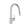Смесител за кухня с издърпващ се висок чучур GROHE  CONCETTO - цена: 429.00лв.